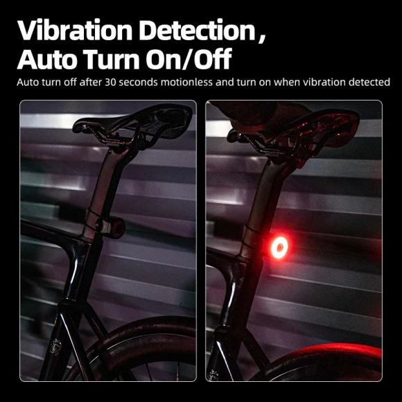 Smart Brake Sensing Bike Tail Light — Smart Bike Light, Xoss