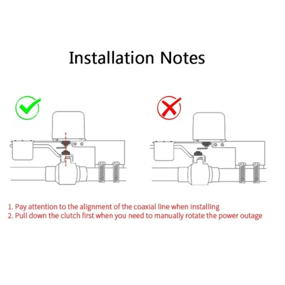 Smart Valve Controller — Water Shut Off Valve, Tuya