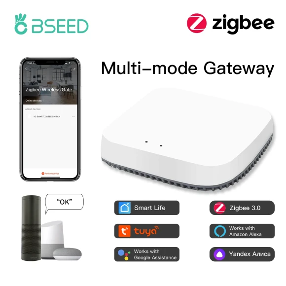 Tuya Zigbee Smart Gateway Hub — Smart Home Hub, BSEED