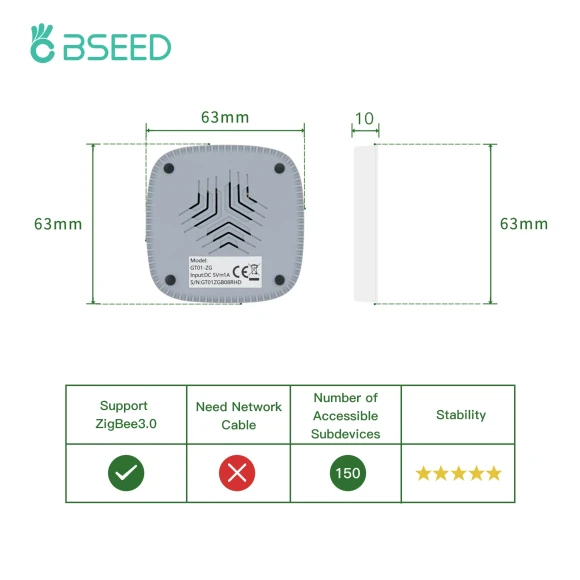 Tuya Zigbee Smart Gateway Hub — Smart Home Hub, BSEED