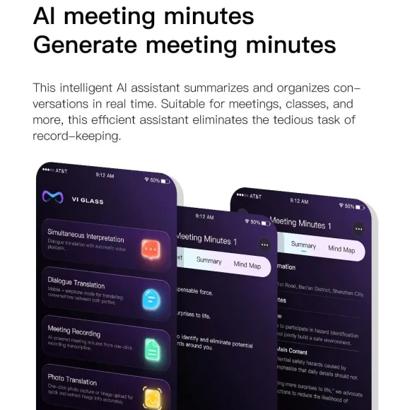 AI Translation Glasses — Translator Device