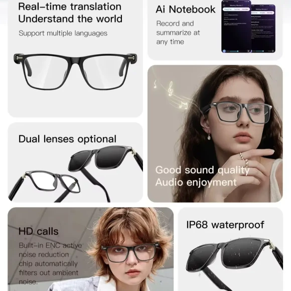 AI Translation Glasses — Translator Device