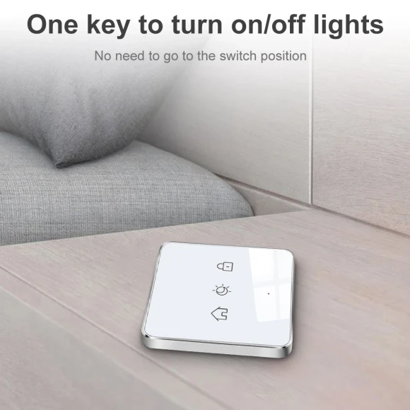 3-Gang Wireless Scene Switch Remote Controller — Smart Switch, Tuya