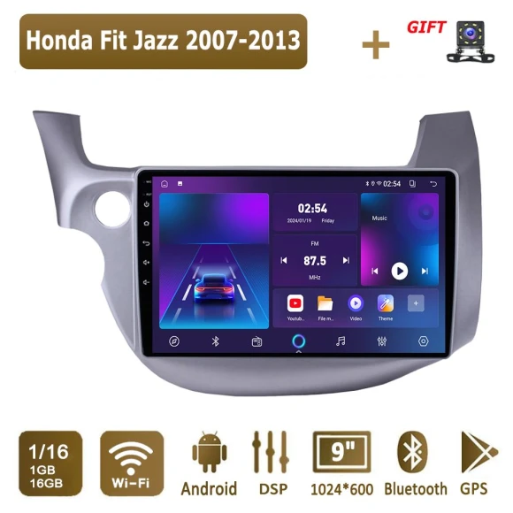 Car Multimedia Player with GPS Navigation — Car Infotainment System, icreative