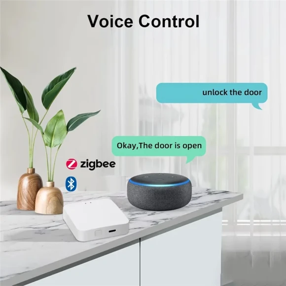 Wireless Bluetooth Remote Control Zigbee Multi-Mode Gateway — Smart Home Hub, Sept