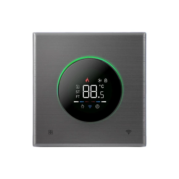 Digital Thermostat with Knob — Smart Thermostat, Tuya
