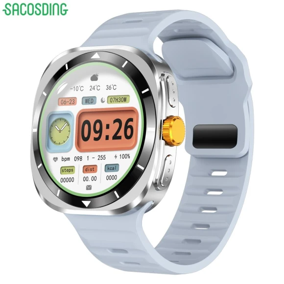 NFC Smart Watch with AMOLED Display — Smart Watch, SACOSDING