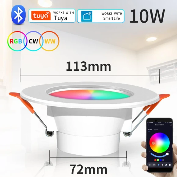 Smart LED Downlight — Smart Light Bulb, Cosy Homes