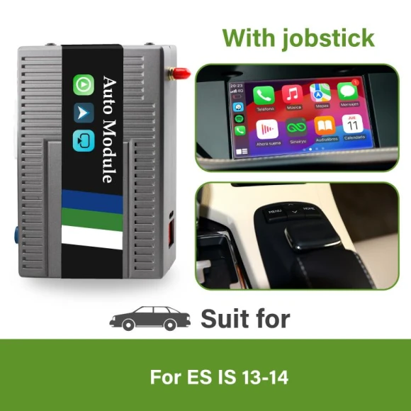Wireless CarPlay Android Auto Interface with Mirror-Link Compatibility — Car Infotainment System, Sinairyu