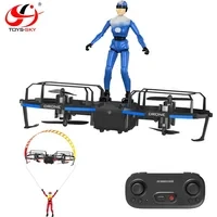 3-in-1 2-Axis RC Quadcopter with Stunt Paraglider Flight Mode — Drone