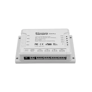 4-Gang Smart Wi-Fi Light Switch Module — Smart Switch, Sonoff