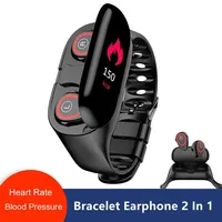 2-in-1 Smart Watch with True Wireless Earphones — Wireless Earbuds