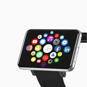Waterproof heart rate monitor smartwatch phone, 2.86 inches — Smart Watch, DOMIWEAR