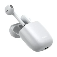 True Wireless Earphones with Wireless Charging — Wireless Earbuds, Baseus