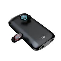 TWS Earphones with Digital Display and Power Bank — Wireless Earbuds