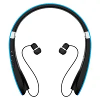Wireless Retractable and Foldable Stereo Bluetooth Headset — Wireless Earbuds