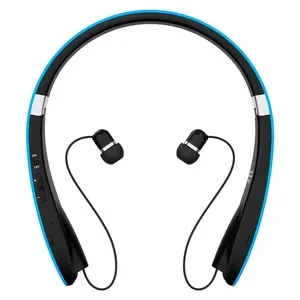 Wireless Retractable and Foldable Stereo Bluetooth Headset — Wireless Earbuds