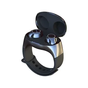 Wrist-Design TWS Wireless Earphones with Watch-Style Case — Wireless Earbuds
