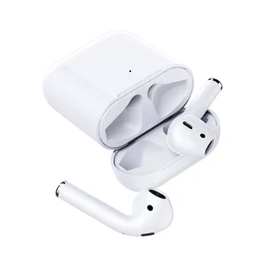 Wireless headset with ear sensor and wireless charging — Wireless Earbuds, iDragon