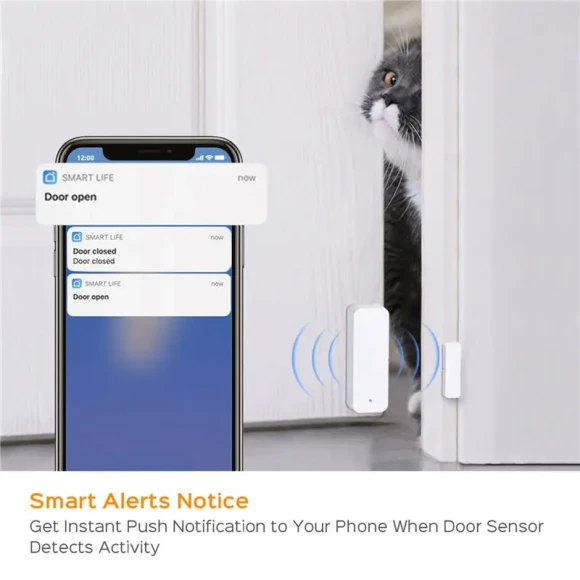 3-Pack Zigbee 3.0 Window and Door Sensors — Motion Sensor, Tuya
