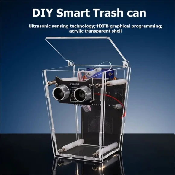 Electronic DIY Smart Trash Can Kit — Smart Trash Can, ABSQ