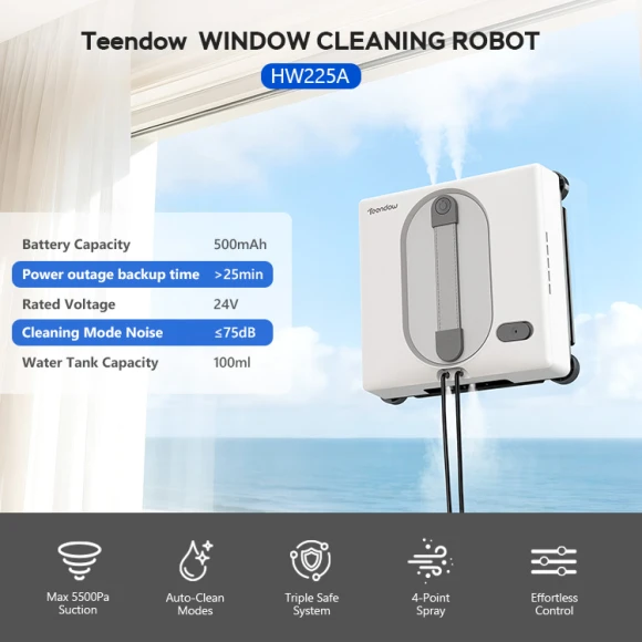 Electric Window Cleaning Robot — Window Cleaning Robot, Teendow