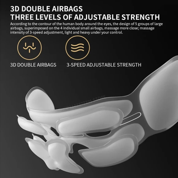 Folding Eye Massager Glasses — Eye Massager, Mijia