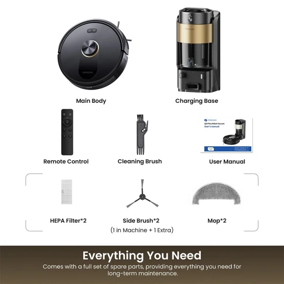 Robot Vacuum and Mop Combo — Robot Vacuum, Proscenic