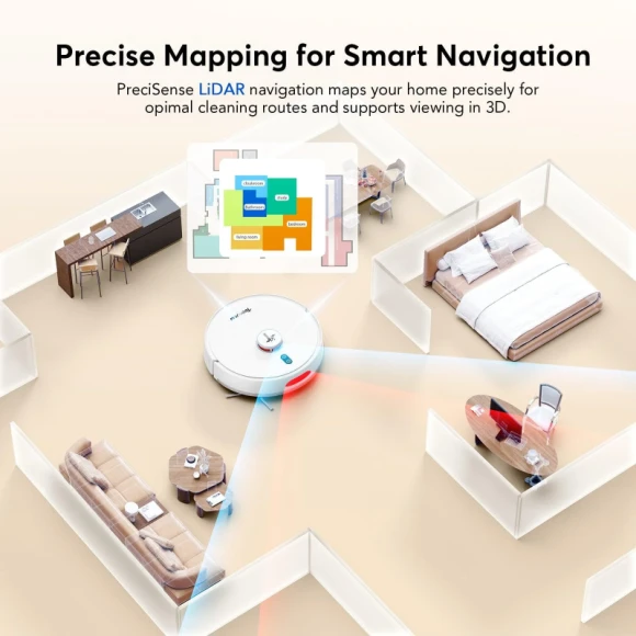 Robot Vacuum and Mop — Robot Vacuum, Teendow
