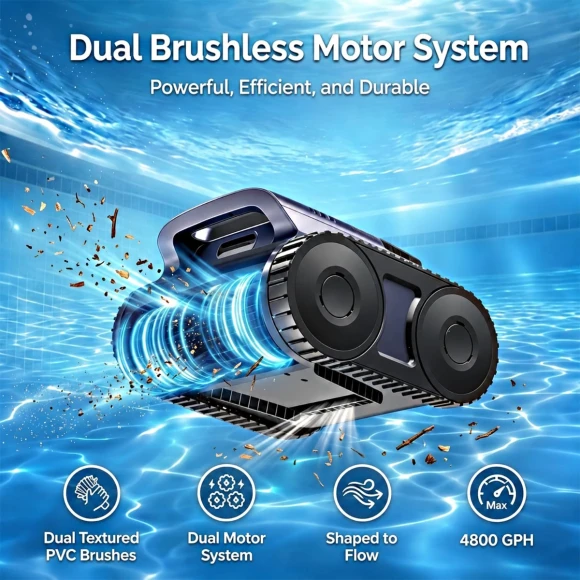 Robotic Pool Cleaner — Robotic Pool Cleaner, Seauto