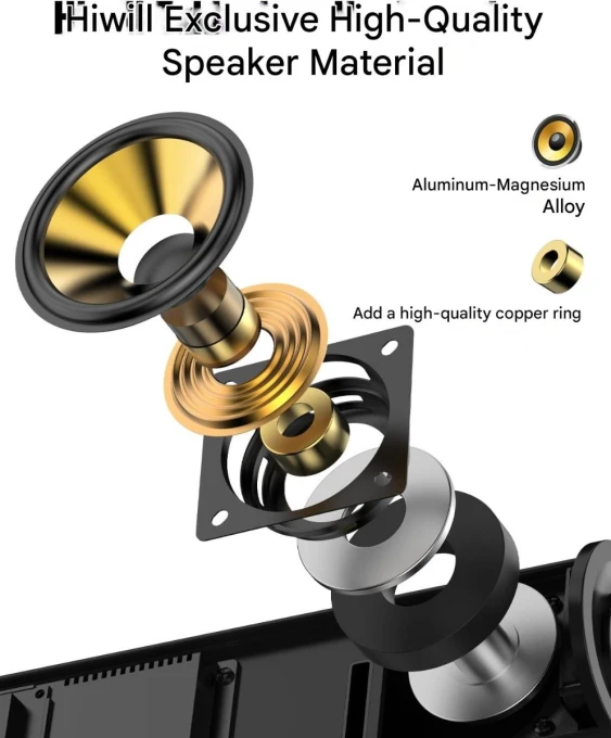 4.1-Channel Soundbar — Sound Bar, Hiwill