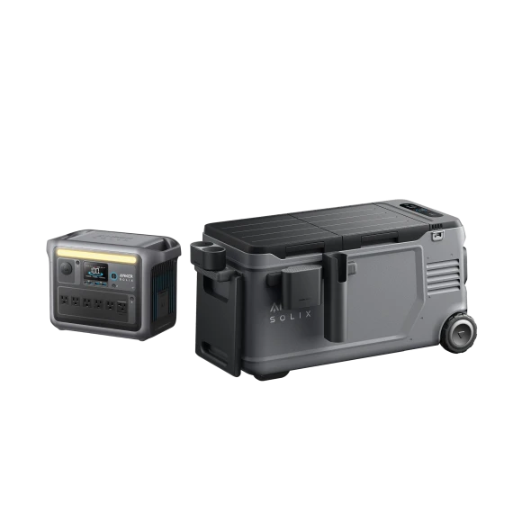 58L Electric Cooler with Road Trip Kit — Portable Electric Coolers, Anker SOLIX