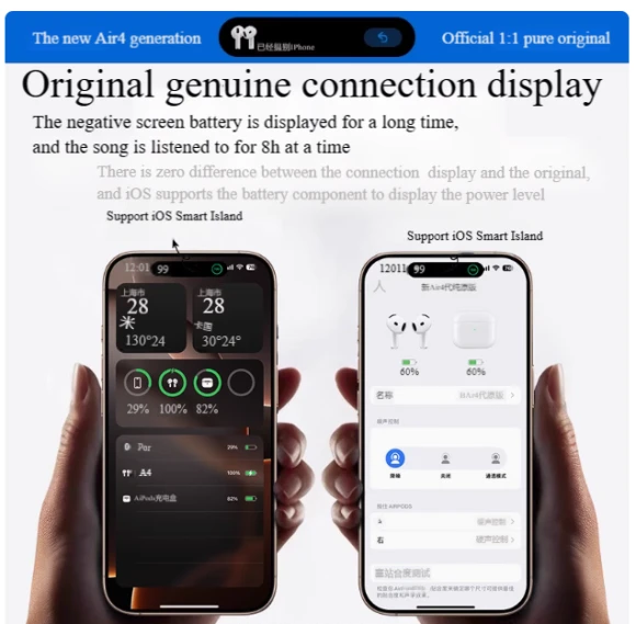 Bluetooth Headset — Wireless Earbuds