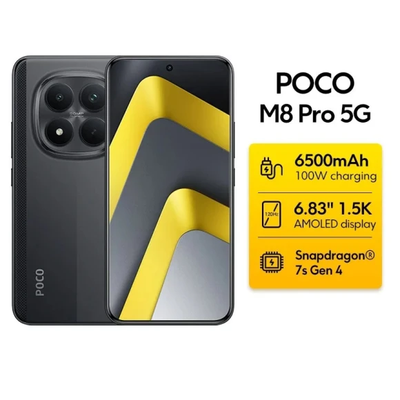 M8 Pro 5G Smartphone — Smartphones, POCO