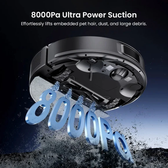 Robot Vacuum and Mop Combo — Robot Vacuum, Proscenic