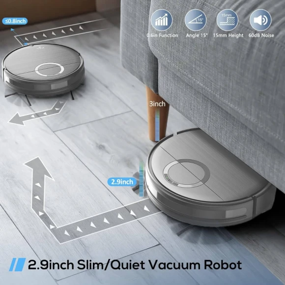 Robot Vacuum and Mop — Robot Vacuum, Teendow