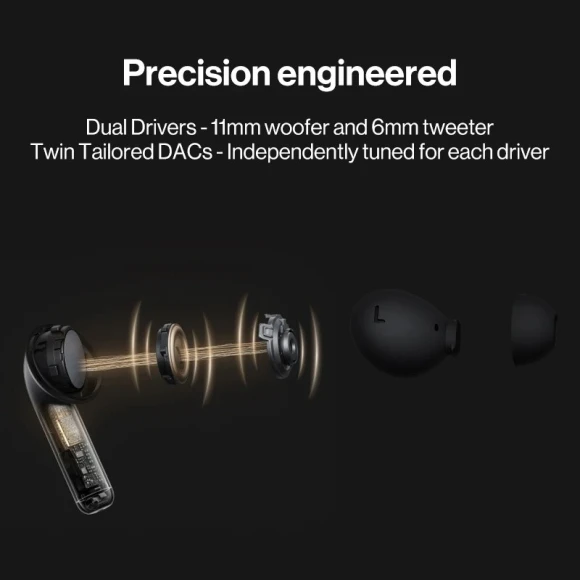 TWS Bluetooth Earphones — Wireless Earbuds, OnePlus