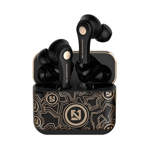 Black Bluetooth Earbuds — Wireless Earbuds