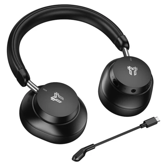 Black Gaming Headphones — Wireless Earbuds, hoco