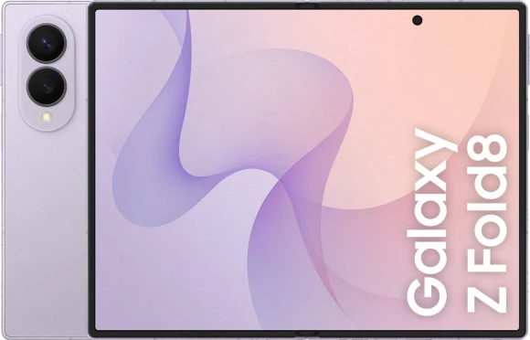 Foldable Smartphone, 256 GB, Lavender — Smartphones, Samsung