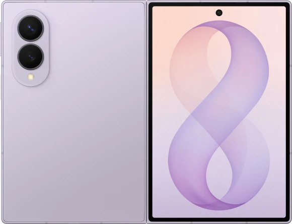 Foldable Smartphone, 256 GB, Lavender — Smartphones, Samsung