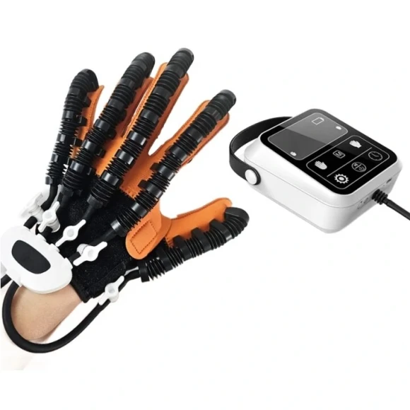 Rehabilitation Robot Glove, Sizes M and L, White — Hand Rehabilitation Glove