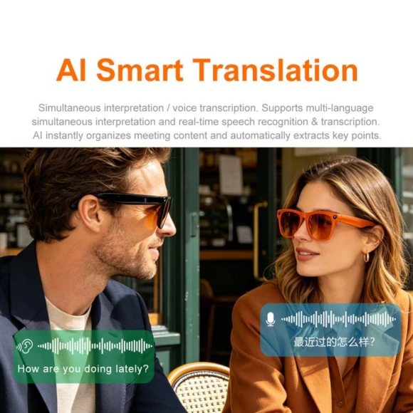 Smart AI Translation Glasses — Smart Glasses