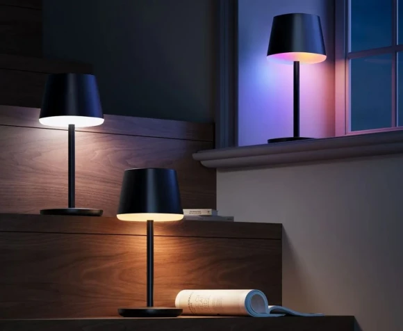 Smart Portable Table Lamp, Black — Smart Lamps, Govee