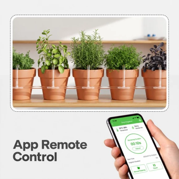 WiFi Automatic Irrigation Timer — Irrigation System, MOES