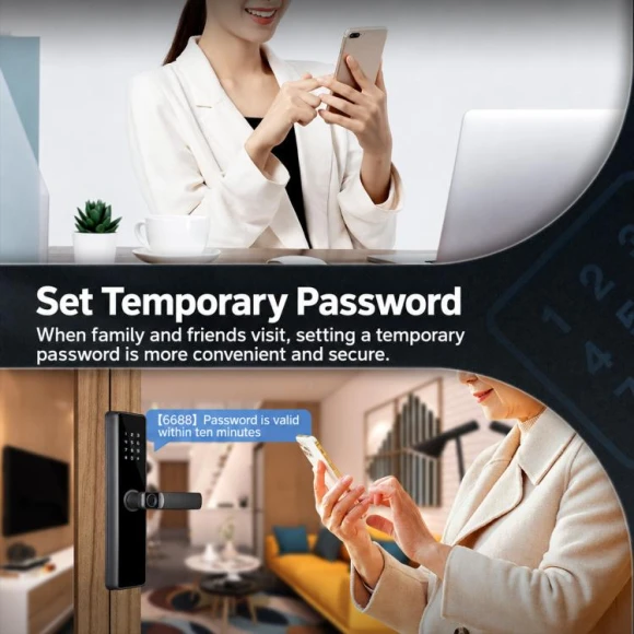WiFi Smart Entrance Door Lock — Smart Lock