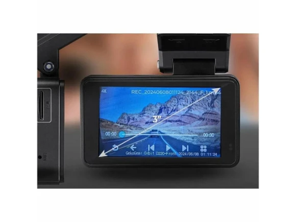 Front-and-rear dash cam — Dash Cam, GekoGear