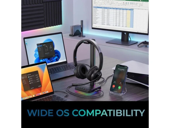 Bluetooth Headset — Wireless Earbuds, ADESSO