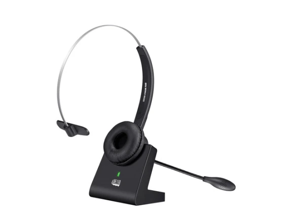 Bluetooth Single-Ear Headset — Wireless Earbuds, ADESSO