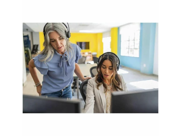 Stereo Office Headset — Wireless Earbuds, Poly
